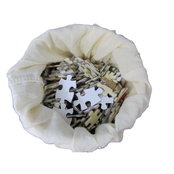 Cavallini Co Bees Honey 1000 Piece Vintage Puzzle Used Open Box - Picture 11 of 14